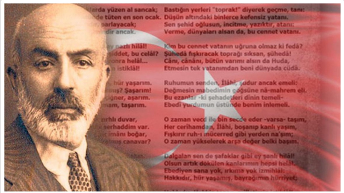 12 Mart İstiklal Marşı'nın Kabulü ve Mehmet Akif Ersoy'u Anma programı gerçekleştirildi.